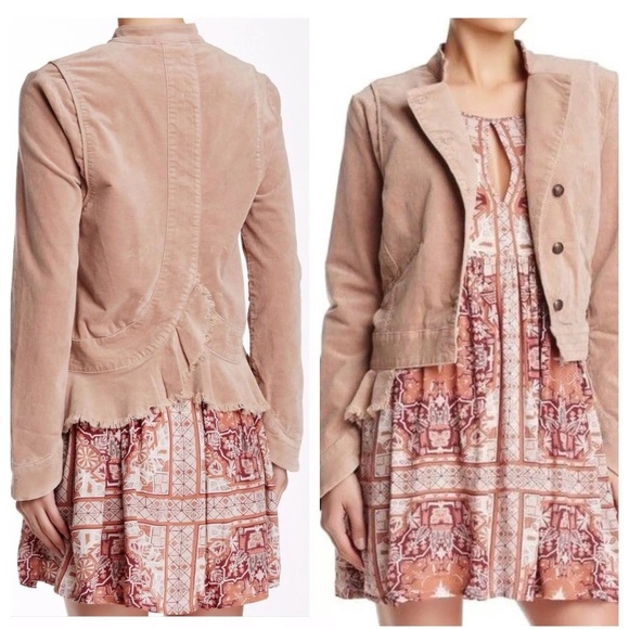 NEW Free People #262 Uncut Cord Jacket SZ XS - Picture 3 of 11